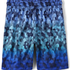 Boys Allover Print Athletic Short, Sizes XS-XXL