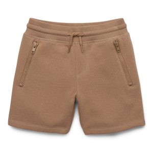 Boys Fleece Pull-On Shorts with Zipper Pockets, Sizes 4-18 &
