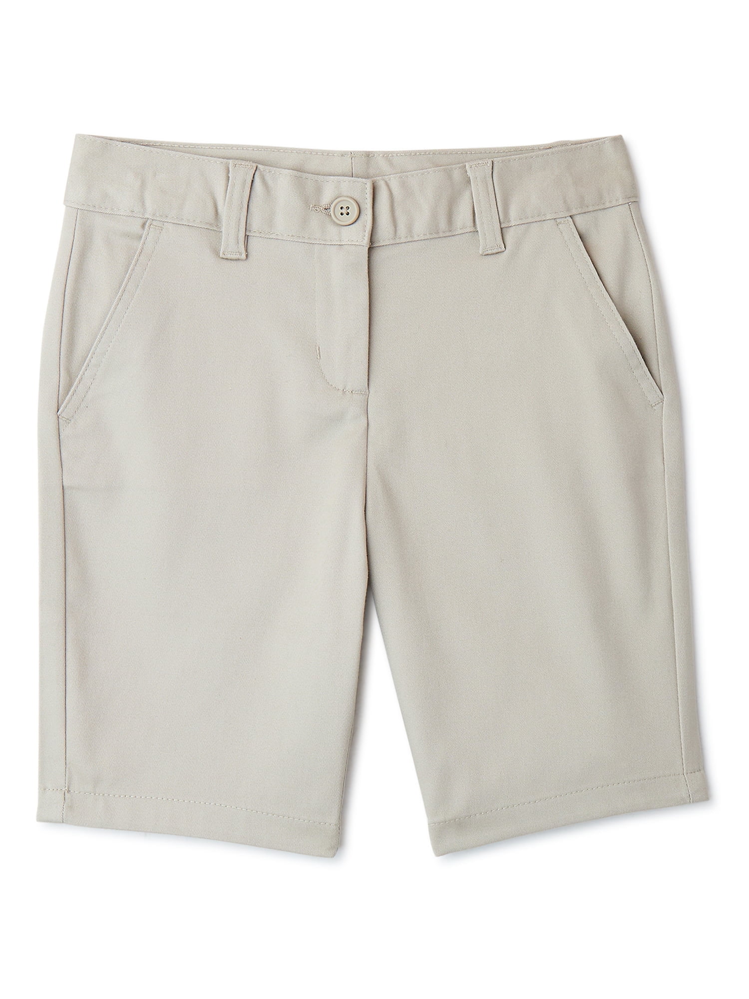 Girls School Uniform Shorts, Sizes 4-16 & 8-20 Plus